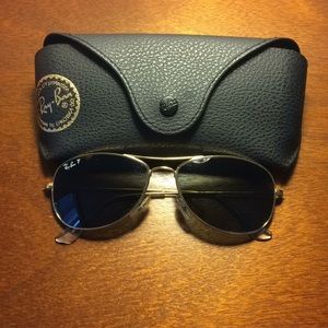 Ray Ban ‘Cockpit’ Aviator Sunglasses